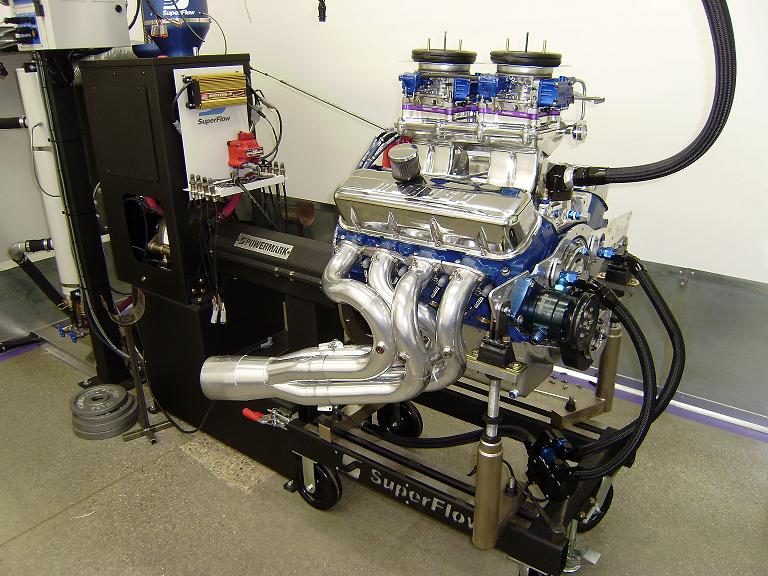 Dyno time Feb. 2014. Engine made 542hp @ 6,000rpm and 521 ft. lbs. @5,100rpm. Nothing too crazy, it's reliable and a fun river boat engine that has a little get up and go.